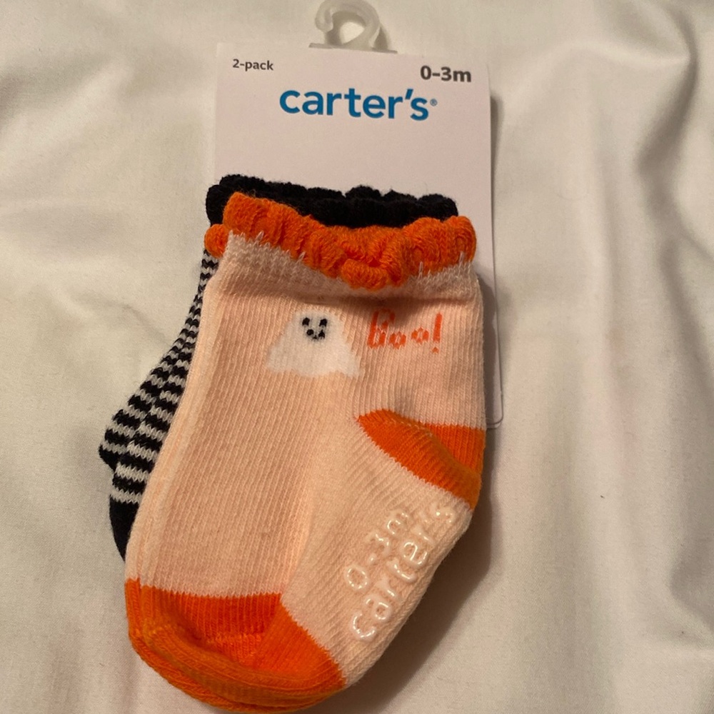 Carters 2 pack Halloween 🎃 socks